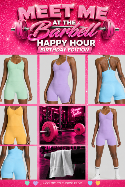 Happy Hour at the Barbell- Fitnfine's Birthday Edition