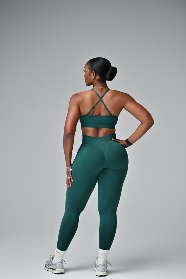 Elite Seamless Set- Emerald Green