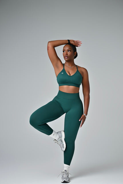 Elite Seamless Set- Emerald Green