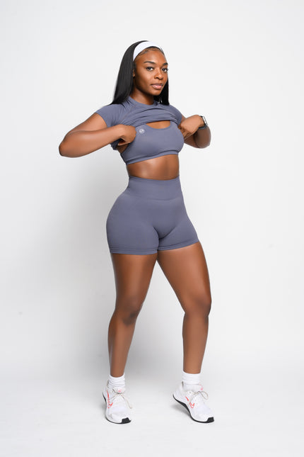 Triple Threat 3pc Set- Slate Sky