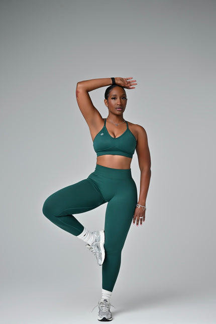 Elite Seamless Set- Emerald Green