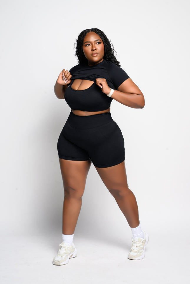 Triple Threat 3pc Set- Pitch Black