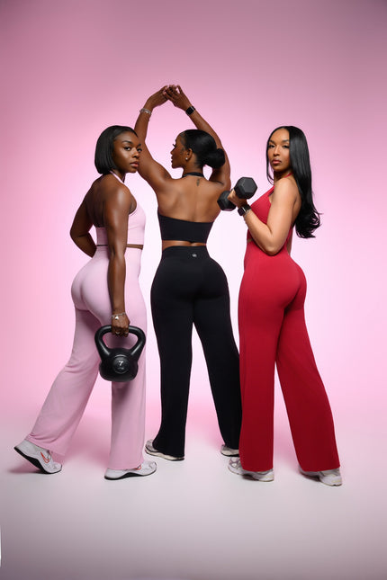 Rouge Red- Flowform flare Set