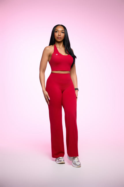 Rouge Red- Flowform flare Set