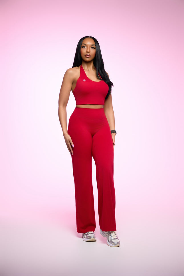 Rouge Red- Flowform flare Set