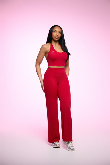 Rouge Red- Flowform flare Set