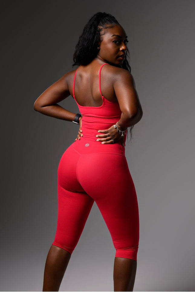 Scarlett Red Curve Capri