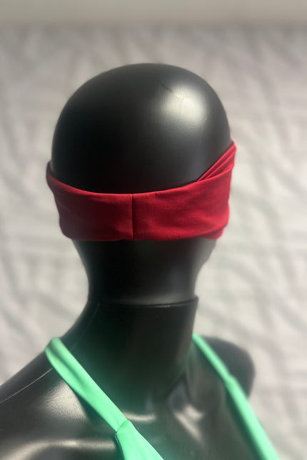Burgandy Fitnfine Sweat Resistance Headband
