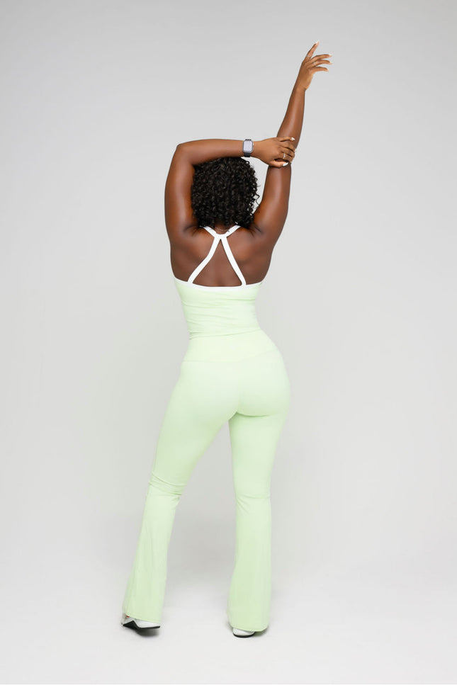 Mint Horizon Flare Pant set