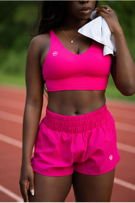 Blaze Pink Running Set