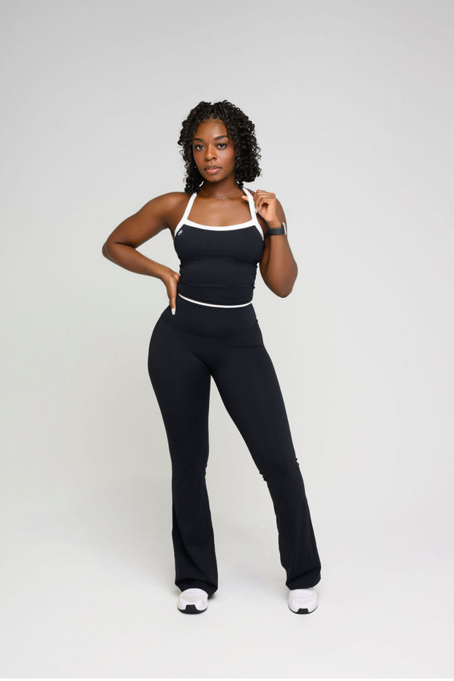 Noir Horizon Flare pant set