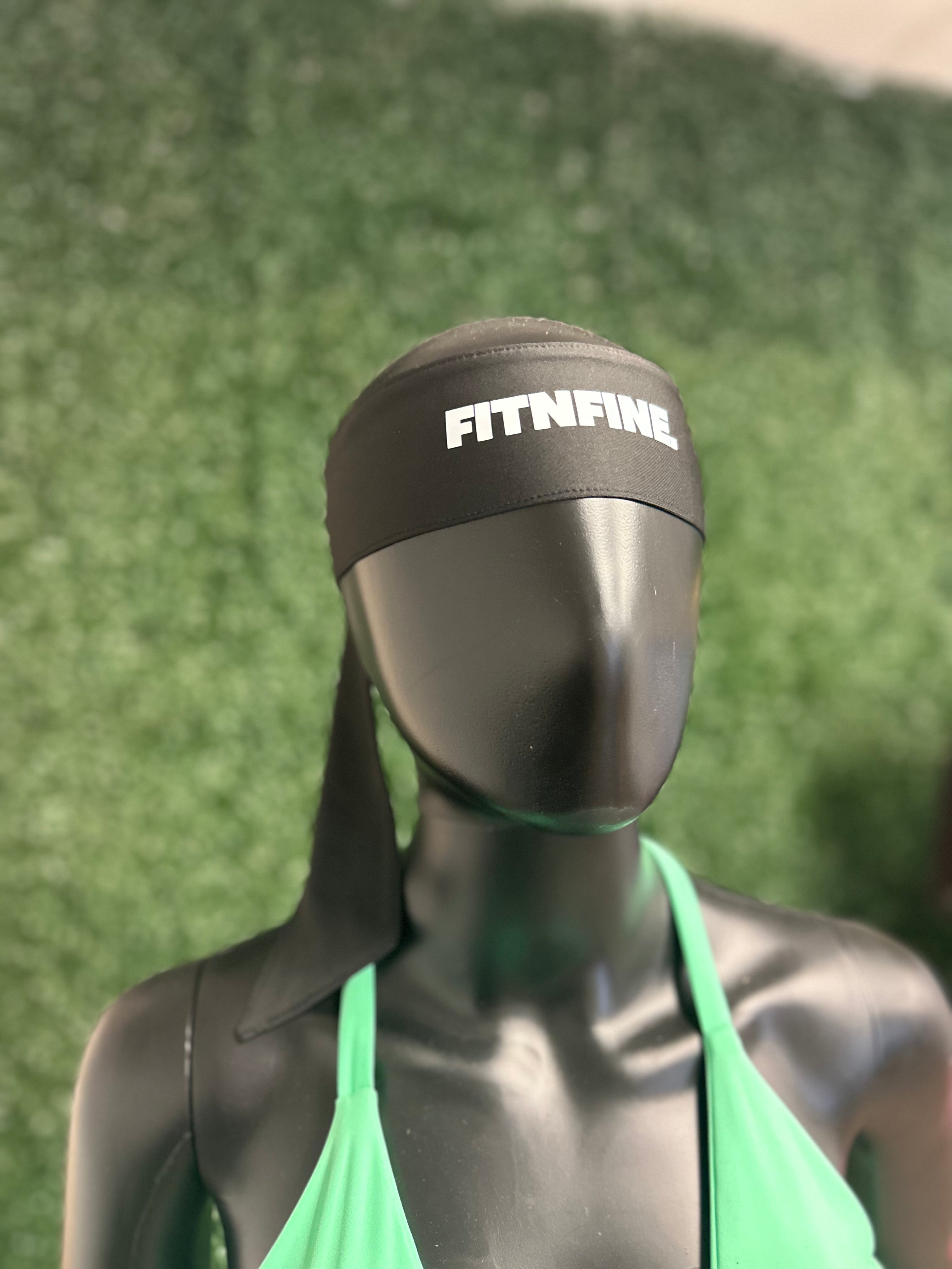 Fitnfine Sweat Resistance Headband Black