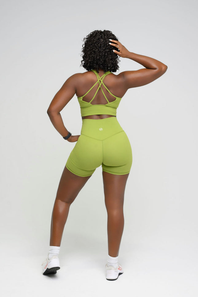 Keylime Second Skin Short Set