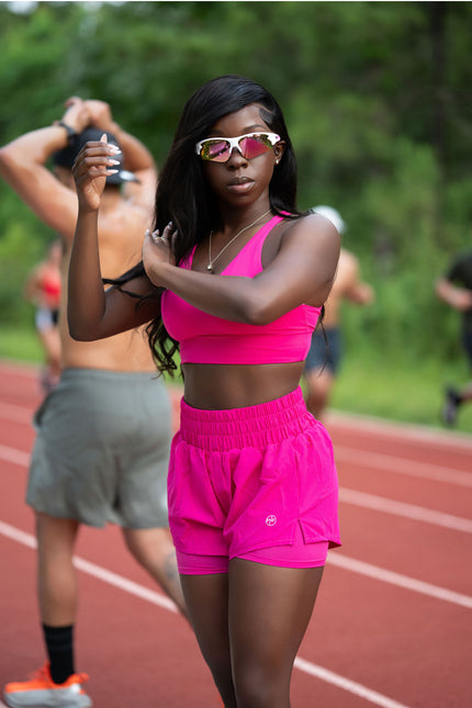 Blaze Pink Running Set