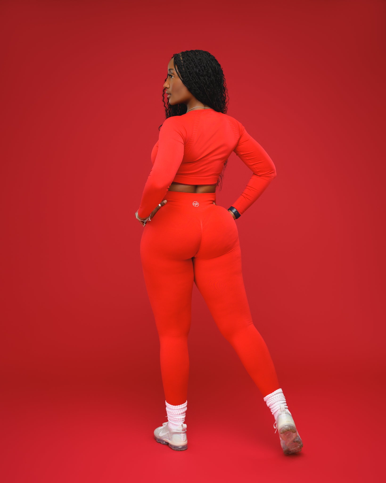 Japanese Cherry Red (long sleeve set)