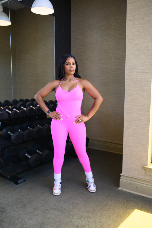 Bubblegum Pink Turban Set