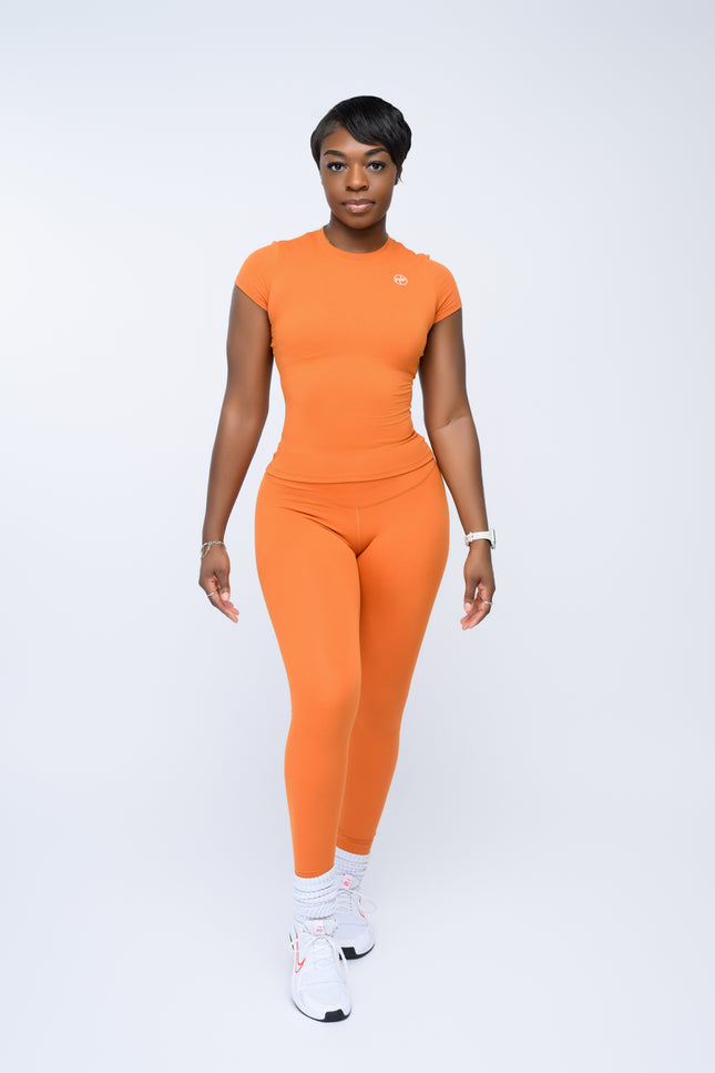Nectarine Orange Full Coverage Set