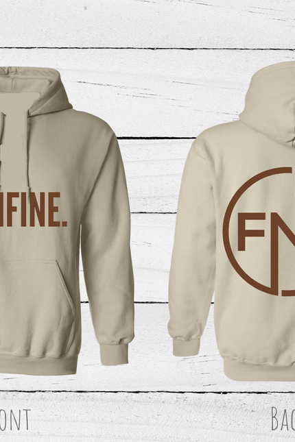 SAND TAN FITNFINE HOODIE (5 OPTIONS)
