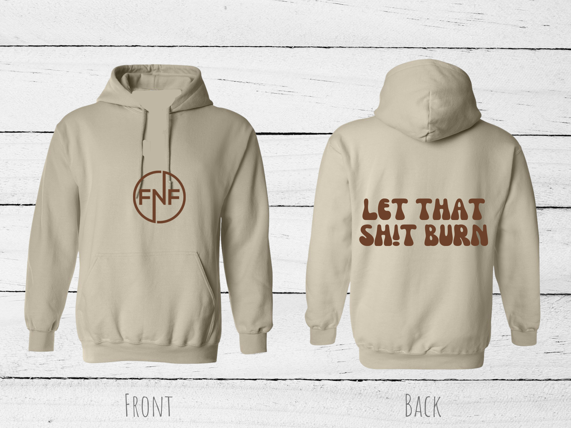 SAND TAN FITNFINE HOODIE (5 OPTIONS)