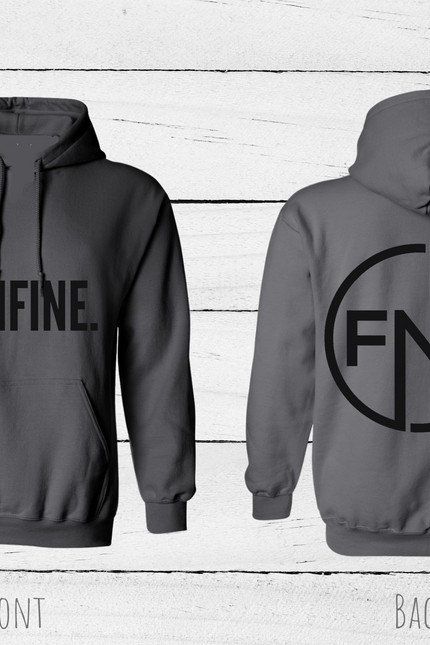 GYM GREY FITNFINE HOODIE (5 OPTIONS)