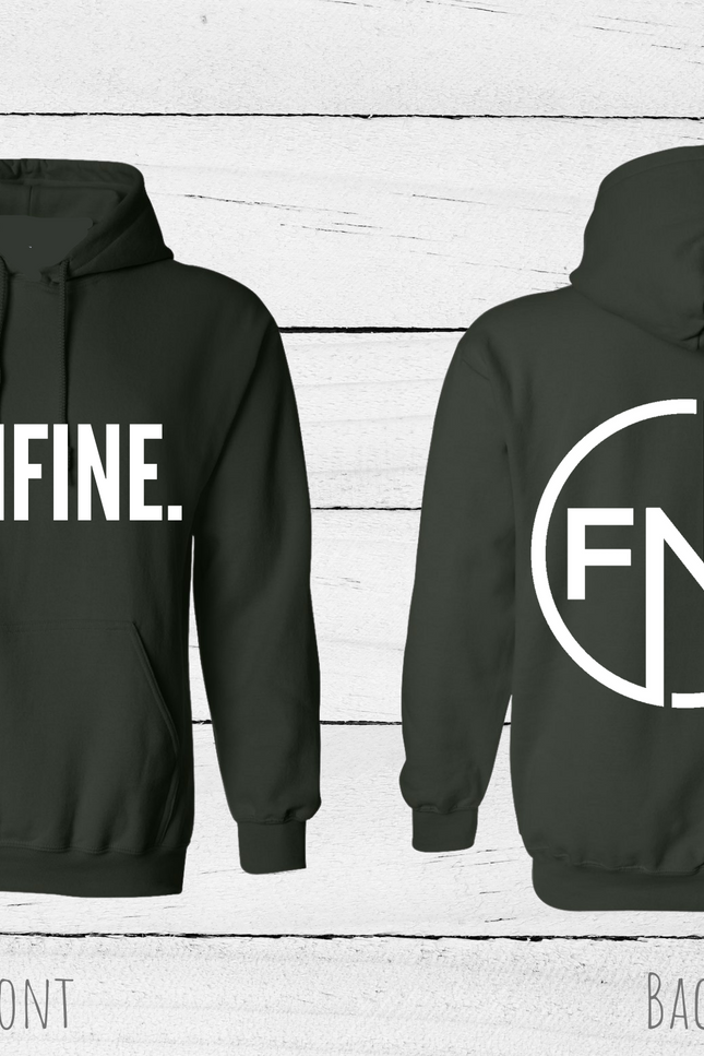 FOREST GREEN FITNFINE HOODIE (5 OPTIONS)
