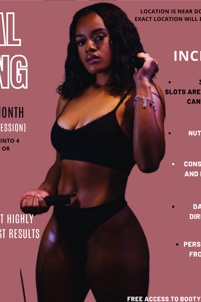 VIRTUAL PERSONAL TRAINING SESSIONS
