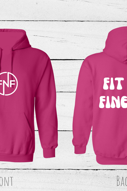PINK FITNFINE HOODIE (5 OPTIONS)