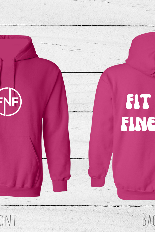 PINK FITNFINE HOODIE (5 OPTIONS)