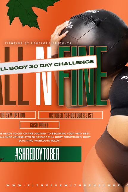 FALLNFINE 30-DAY CHALLENGE (GYM VERSION)