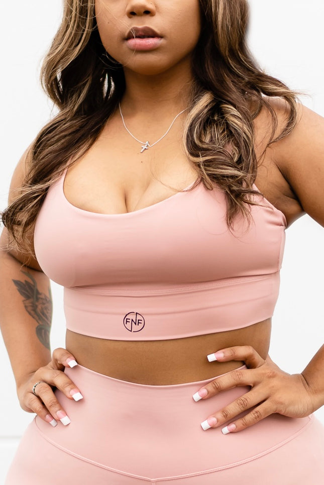 Pastel Pink Sports Bra