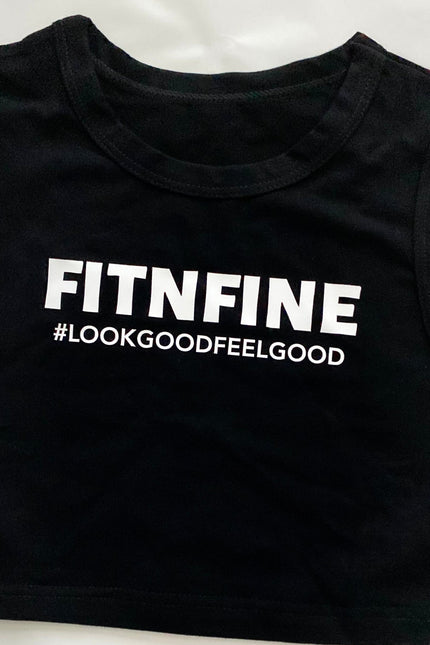 FITNFINE Cropped Tank