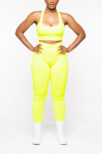 Chartreuse Pants Set