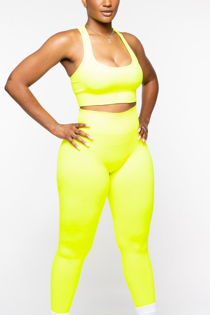 Chartreuse Pants Set