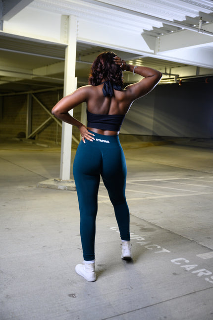 Azure Teal Green Skinn Leggings