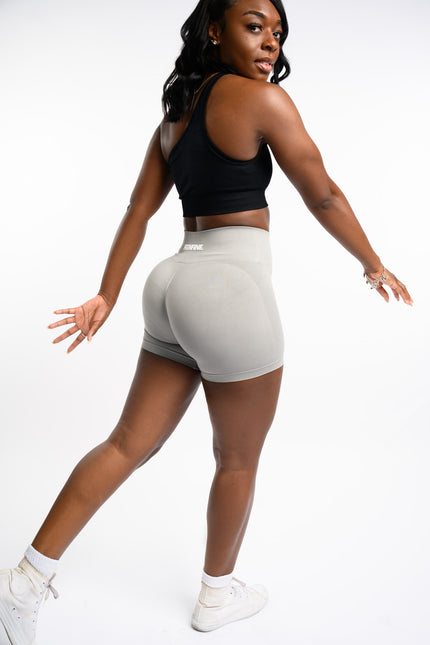 Gym Grey Skinn Leggings/Shorts