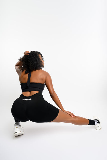 Sooty Black Skinn Shorts