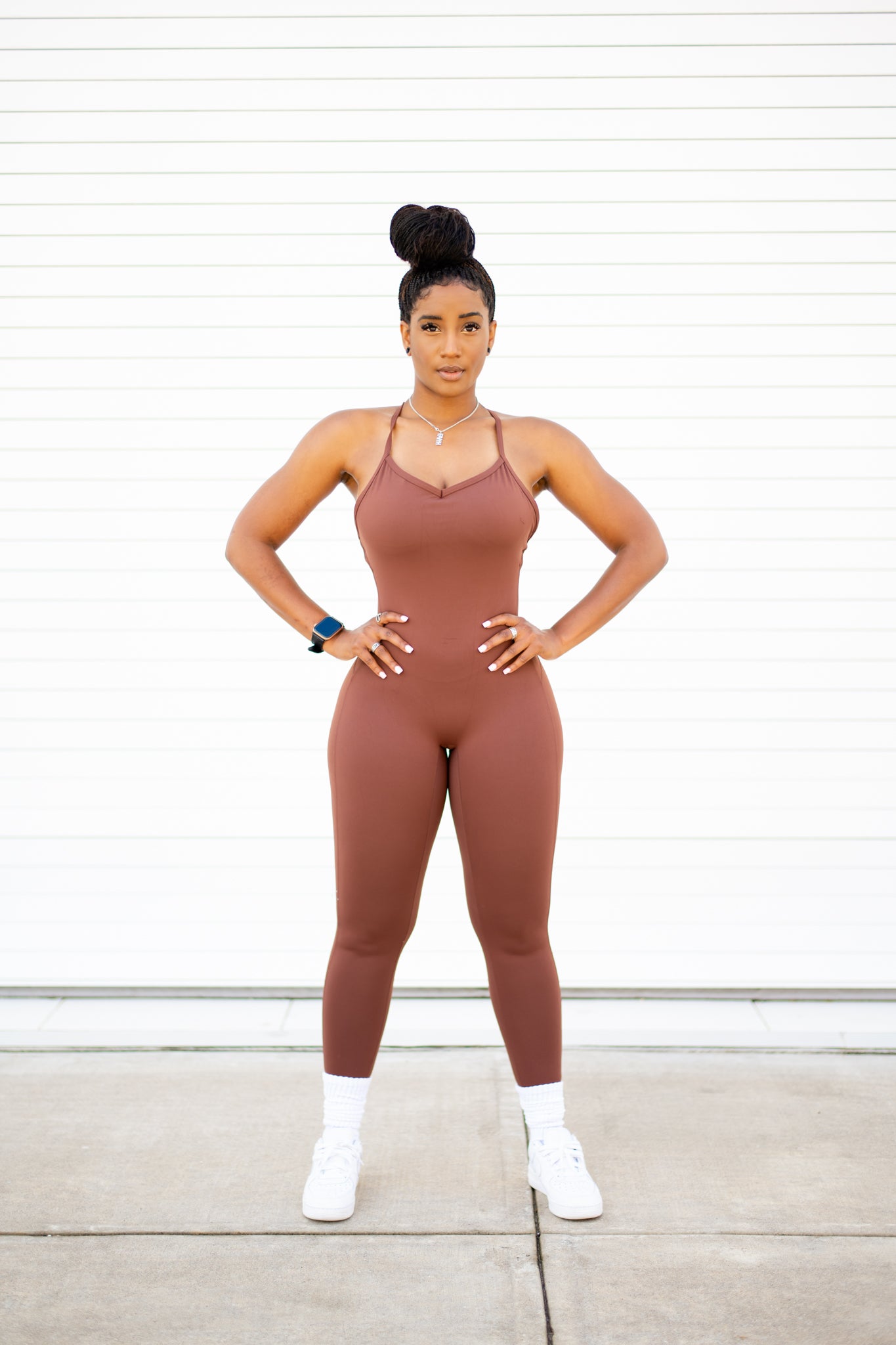 Bronzed Brown Jumpsuit