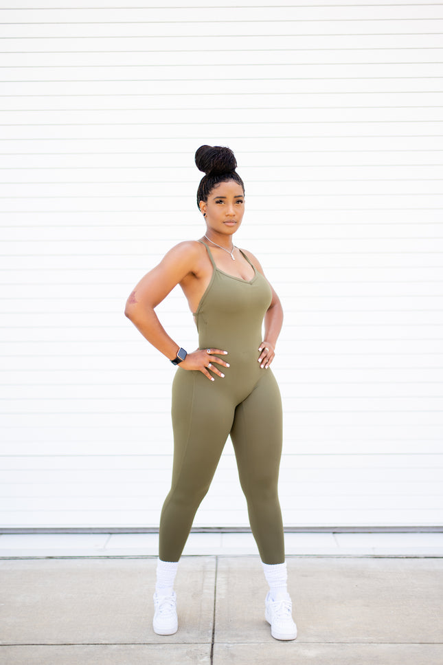 Sage Green Jumpsuit