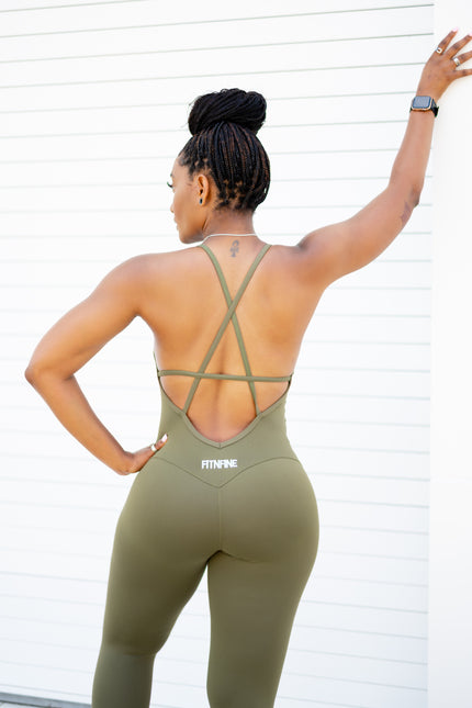 Sage Green Jumpsuit