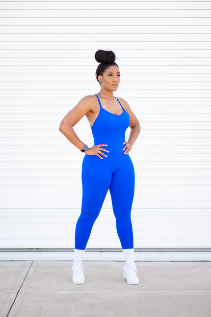 Electric Blu Jumpsuit