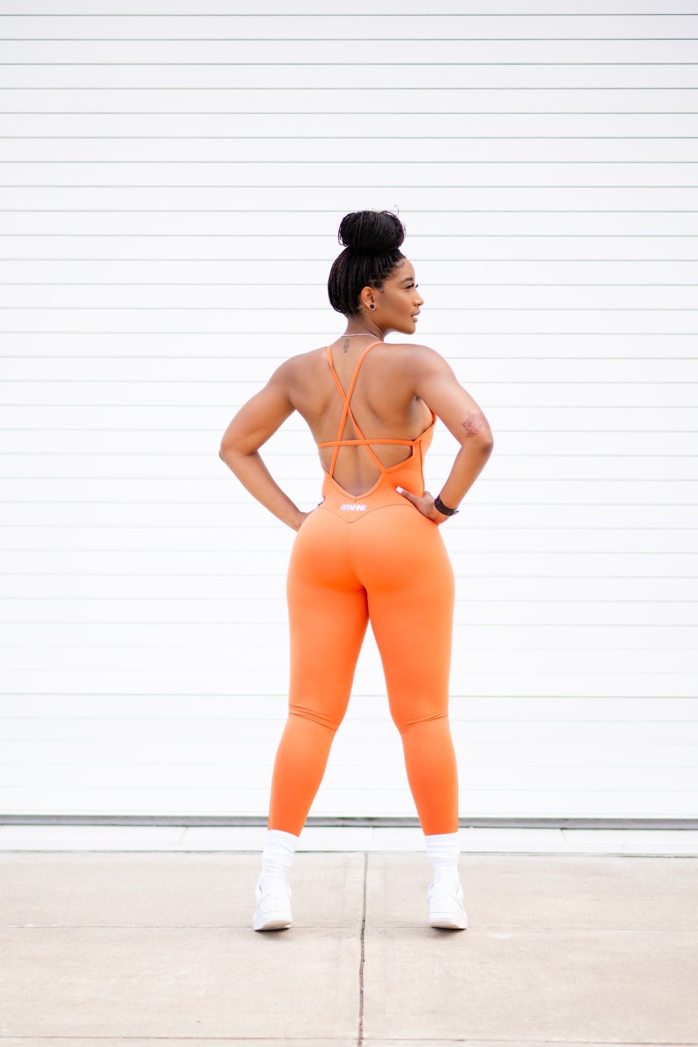 Ginger Orange Jumpsuit