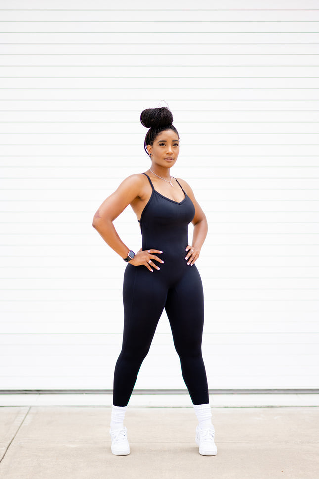 Sooty Black Jumpsuit