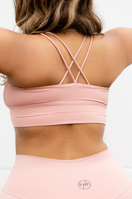 Pastel Pink Sports Bra